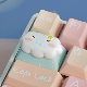 敲敲莓狗狗星云个性 键帽可爱单个立体原创卡通客制化机械键盘帽女