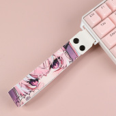 键盘飘带made68挂装 饰可爱卡通wooting飘带挂件迈丛ace美加狮ATK