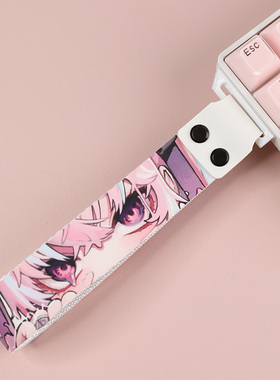 键盘飘带made68挂装饰可爱卡通wooting飘带挂件迈丛ace美加狮ATK