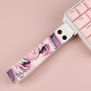 键盘飘带made68挂装饰可爱卡通wooting飘带挂件迈丛ace美加狮ATK