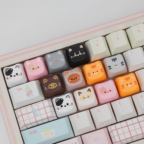 可爱猫咪造型XDA键盘帽