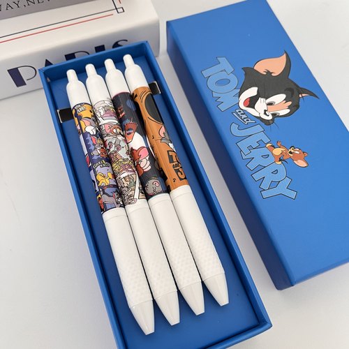 晨光稳赢考试按动中性笔ST针尖锥