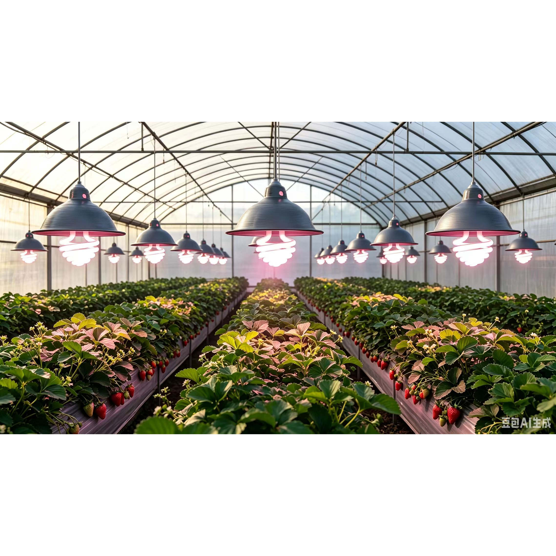 棚鲜牌36W植物生长灯大棚蔬菜补光灯室内多肉仿太阳灯