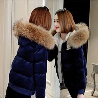 金丝绒羽绒棉服女短款2020冬季新款韩版宽松棉衣面包服小棉袄外套