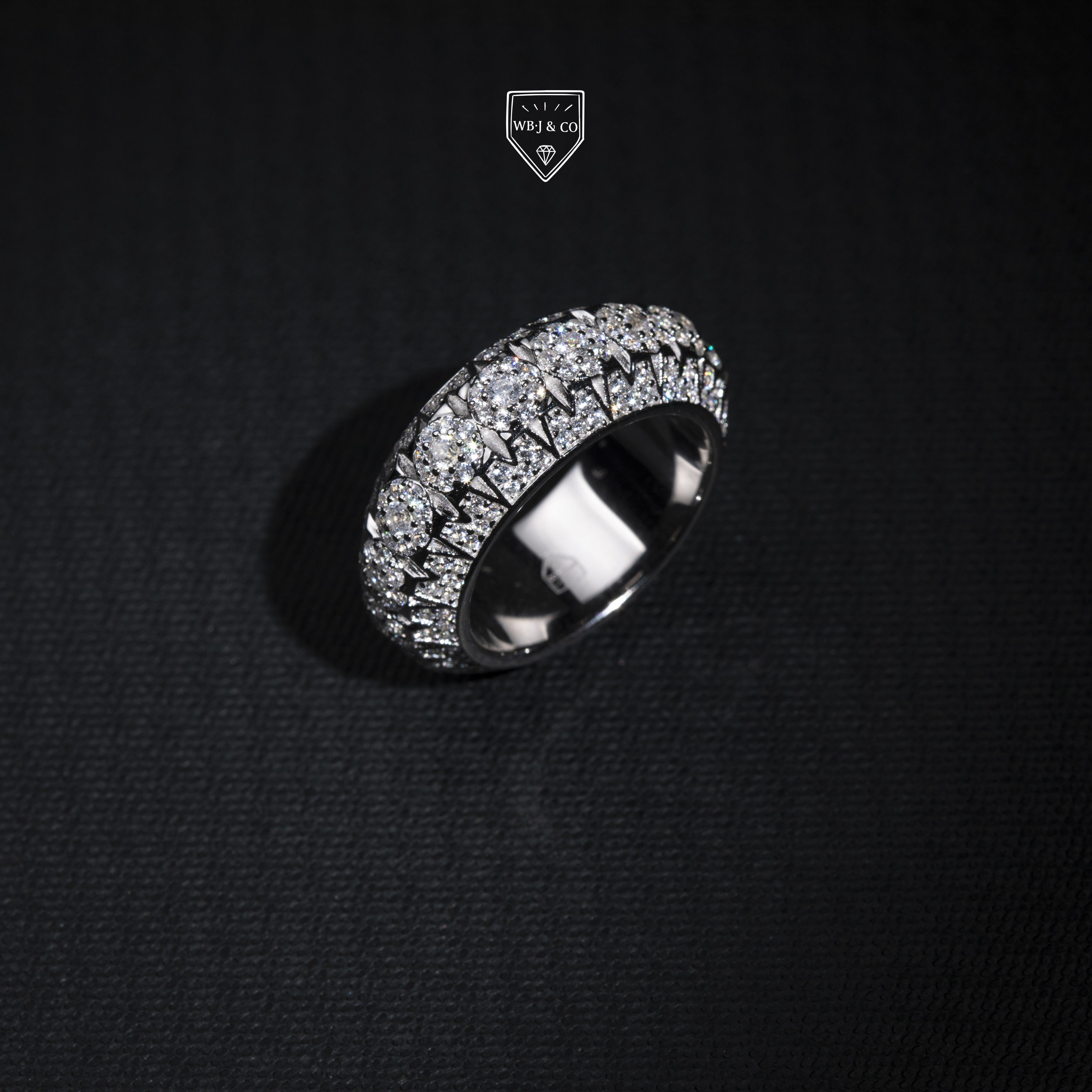 WBJ定制珠宝金字塔戒指S925纯银镀金银饰戒指 首饰 嘻哈饰品 ring,饰品/流行首饰/时尚饰品新,戒指/指环,淘宝优惠券,粉丝福利购,淘宝优惠卷