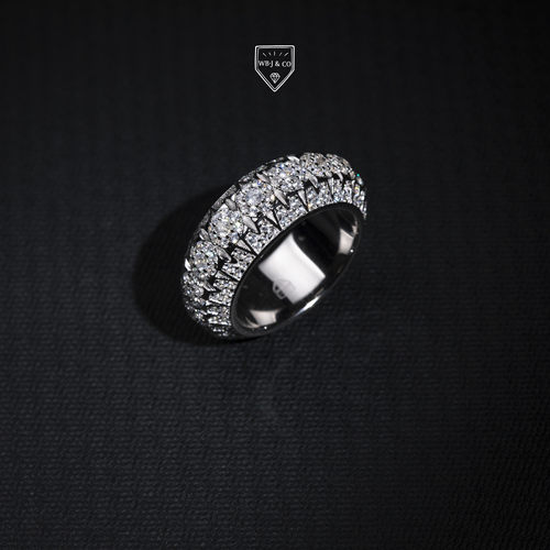 wbj珠宝金字塔全国包邮银饰戒指