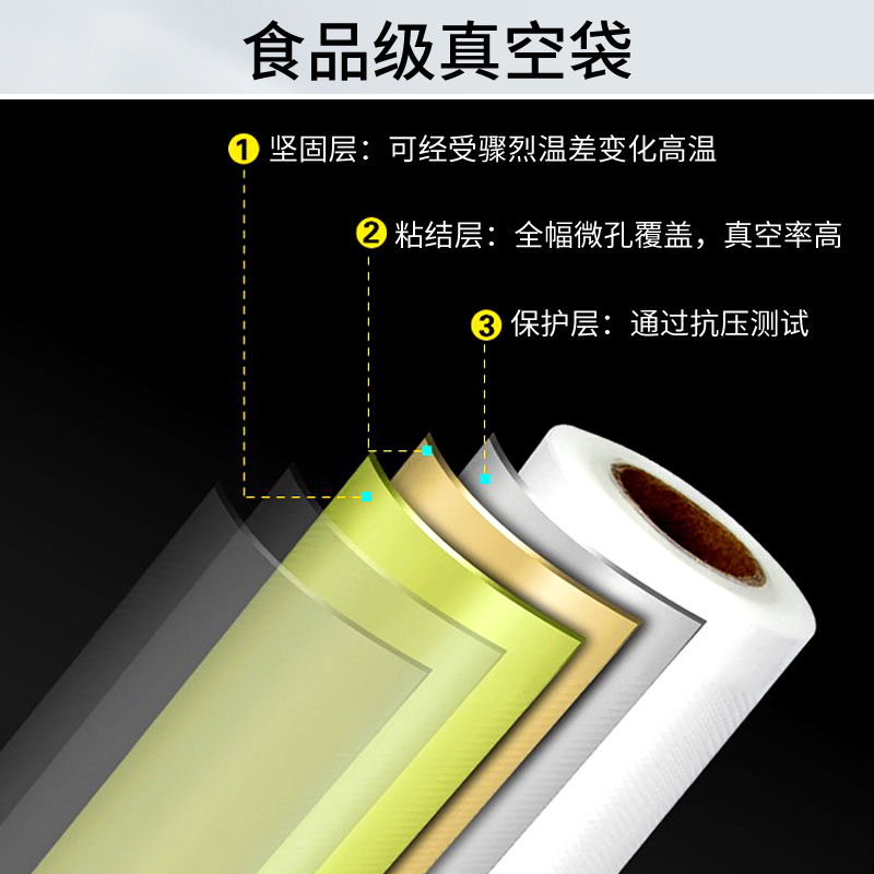 片装纹路袋家用小型塑料抽真空