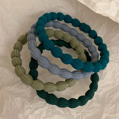 莫兰迪高弹发绳耐用皮筋基础发饰