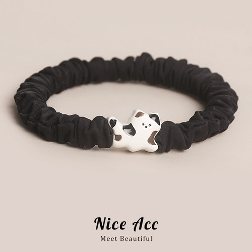 小众高耐用皮筋扎马尾肥猫饰品