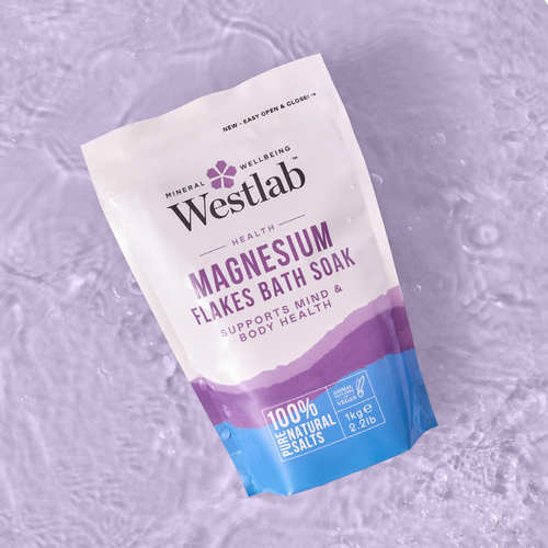 英国进口westlab纯镁沐浴盐片