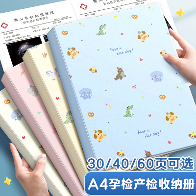 【孕期必备】孕检产检收纳册