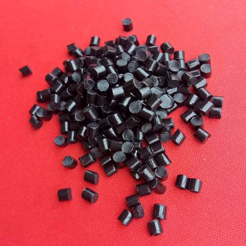 TPU黑色80A抽粒料 高流动 高韧性 耐老化 环保tpu脚轮塑料