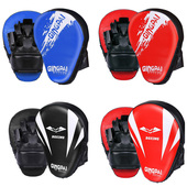 拳击手靶成人拳击靶儿童泰拳搏击训练散打家用精准加厚健身弧形靶