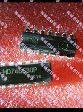 74LS30 HD74LS30P DIP-14封装逻辑-栅极和逆变器【全新直拍】