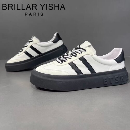 BRILLARYISHA厚底德训鞋男