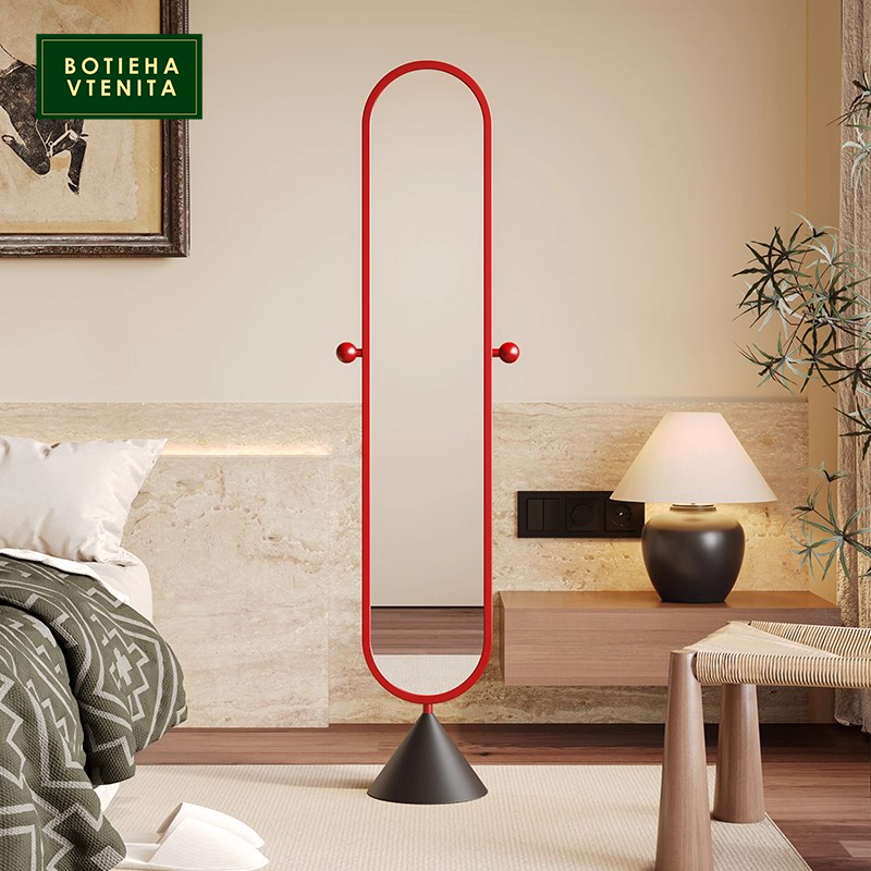 BOTIEHA VTENITA 旋转穿衣镜法式奶油风落地家用卧室全身镜试衣镜