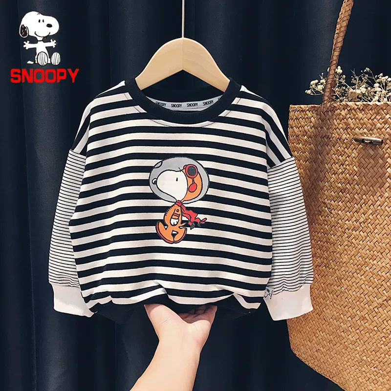 Nuby, snoopy, осенний свитшот для мальчиков, детский комплект, коллекция 2022 года