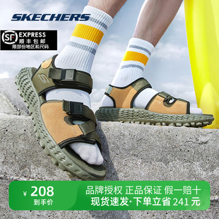 237296 新款 魔术贴防滑机能运动凉鞋 Skechers斯凯奇男沙滩凉鞋 夏季