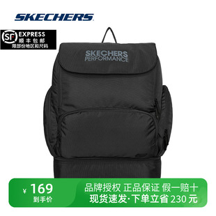 Skechers斯凯奇春季 大容量双肩背包男女P420U002 户外休闲时尚 新品