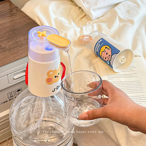 电动桶装水抽水器饮水机上水压水器大桶纯净矿泉水水桶抽水吸水泵