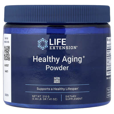 现美国Life Extension Healthy Aging牛磺酸粉亚精胺粉锂细胞年轻