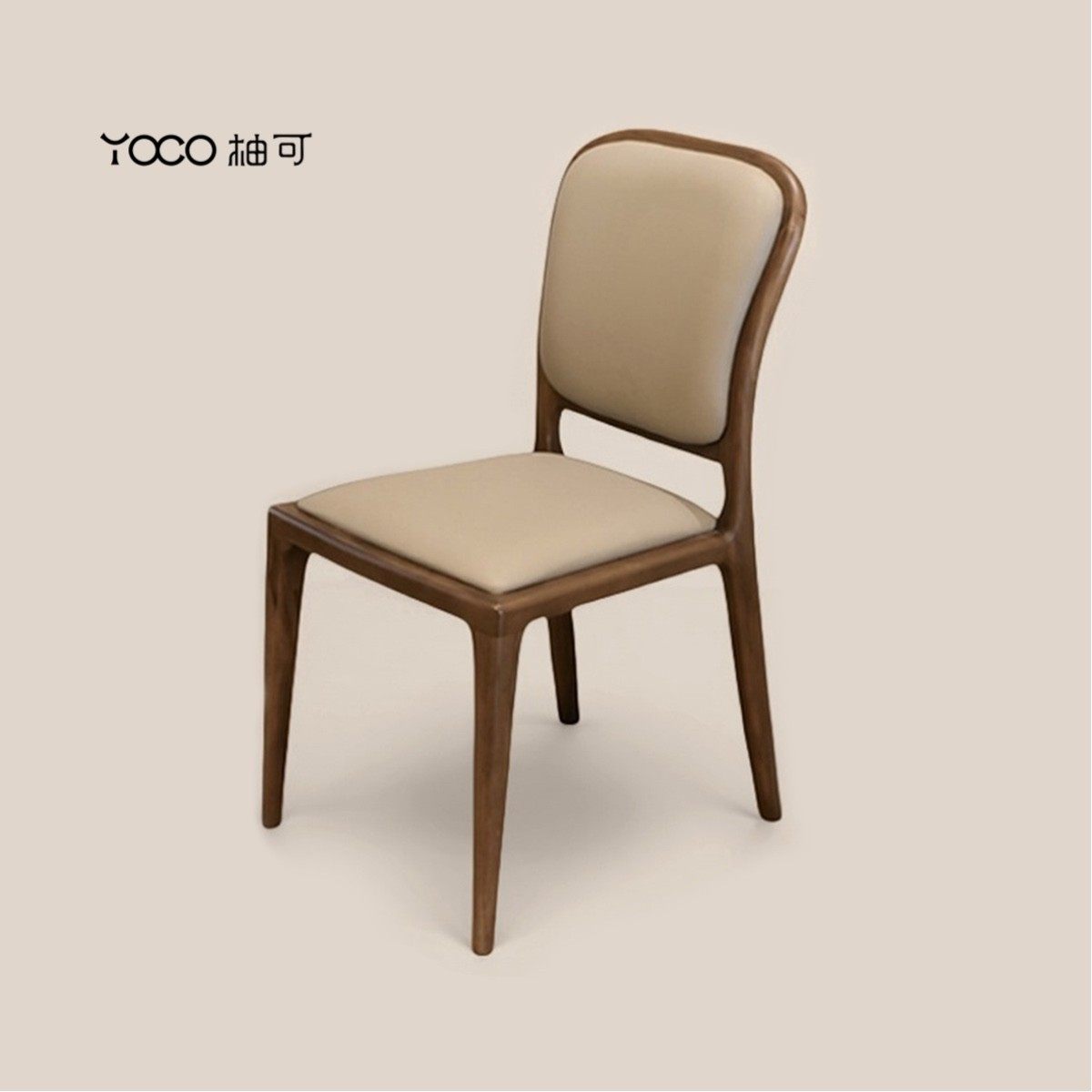 柚可家居实木餐椅简约进口柚木软包靠背书桌椅家用餐桌椅子梳妆椅,住宅家具,餐椅,淘宝优惠券,粉丝福利购,淘宝优惠卷