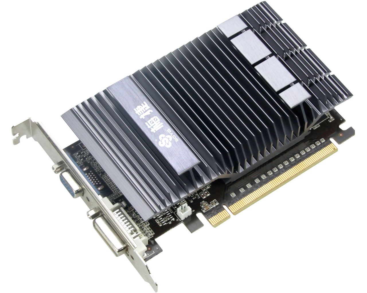 梅捷GT210显卡低功耗TC512M静音