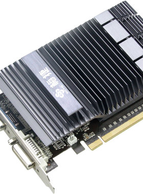 梅捷SY-GT210战龙-TC512M真实128M D3 PCI-E显卡VGA亮机卡DVI静音