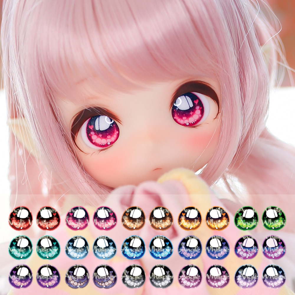 -Angel Whisper- bjd 熊妹 卡通眼 水贴眼 咕噜噜 20mm16mm14mm