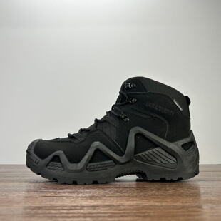稀缺！加拿大 外贸男户外防沙战术沙漠靴高帮厚底增高防滑工装靴