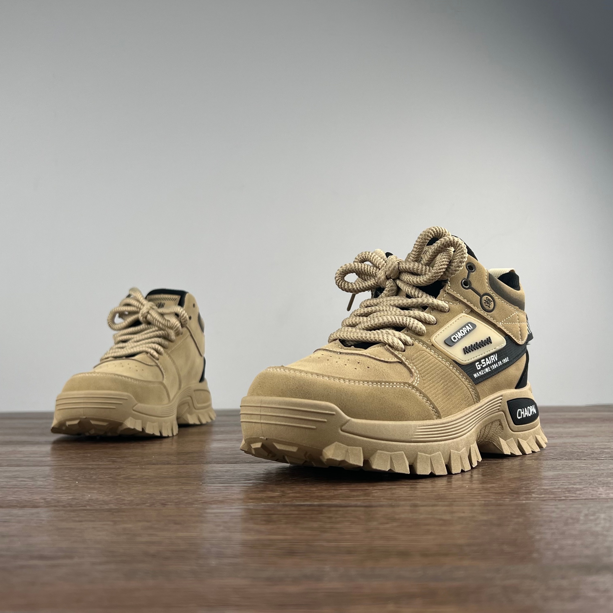 SIFU鞋匠外贸男秋冬休闲马丁靴