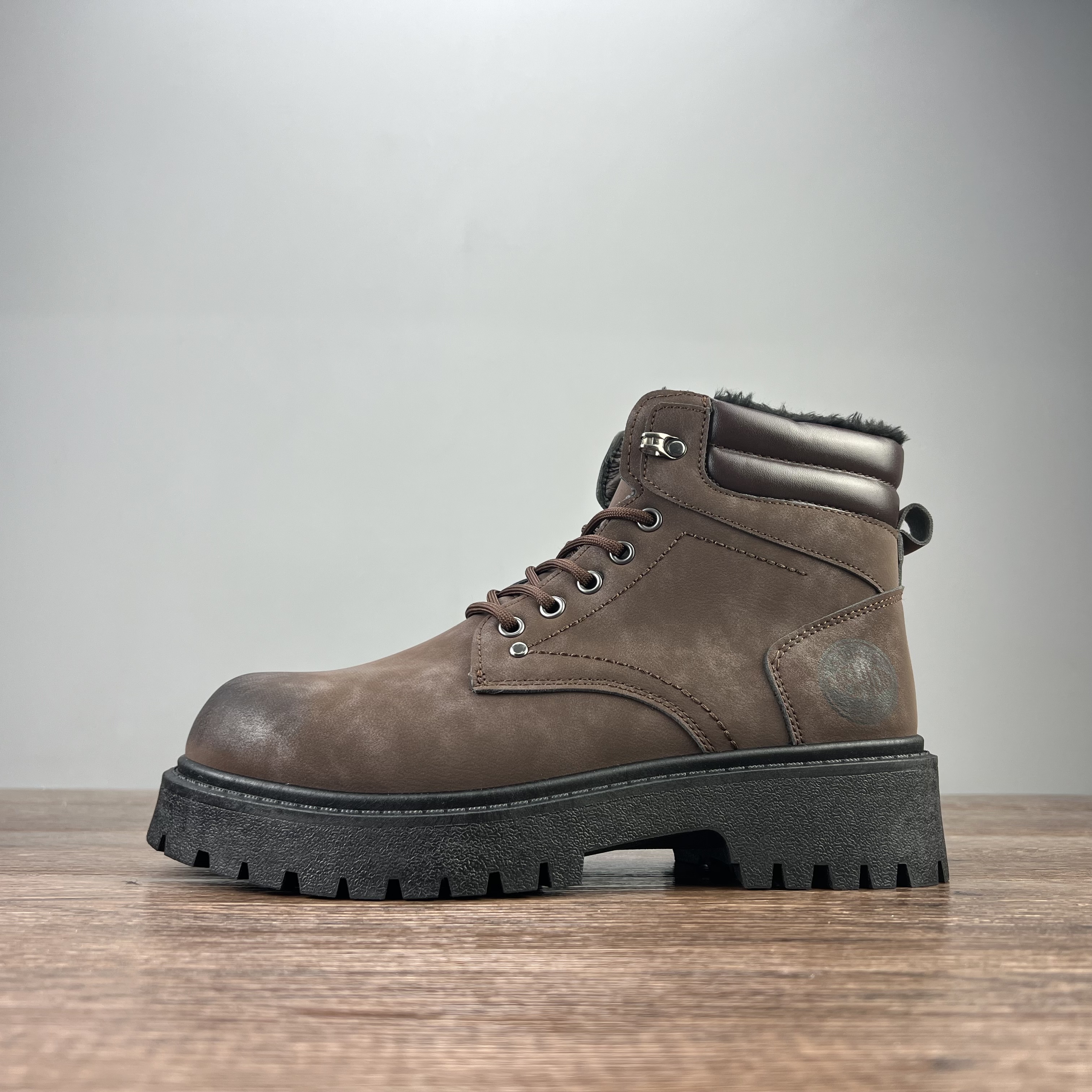 零下40度！外贸男士冬季马丁靴