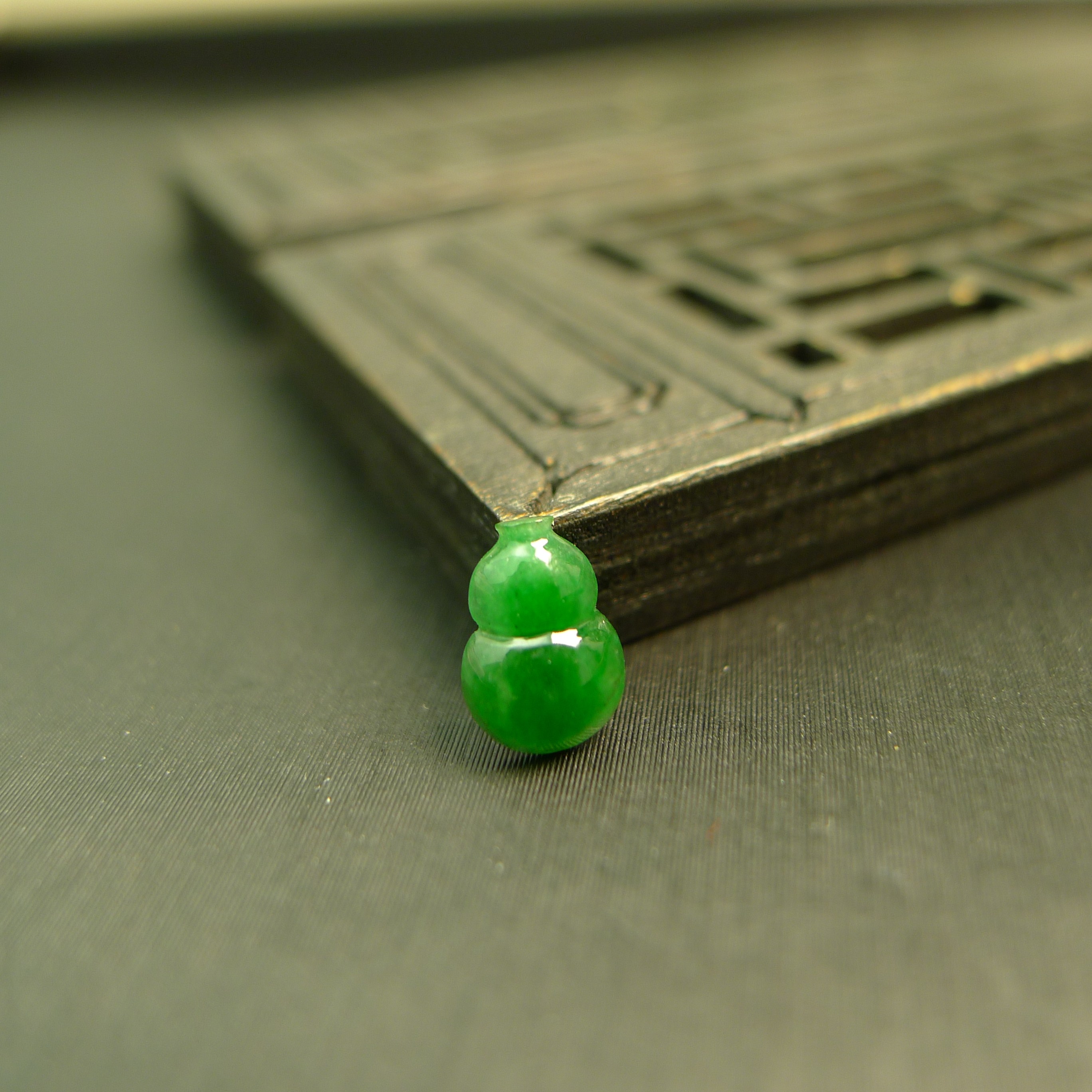 #K655冰种满色辣绿缅甸天然A货翡翠葫芦戒面 镶嵌戒指裸石,珠宝/钻石/翡翠,翡翠裸石/蛋面,淘宝优惠券,粉丝福利购,淘宝优惠卷