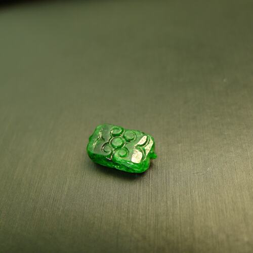 满绿缅甸天然A货翡翠如意背云