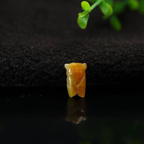 天然A货翡翠玉蝉一鸣惊人知了