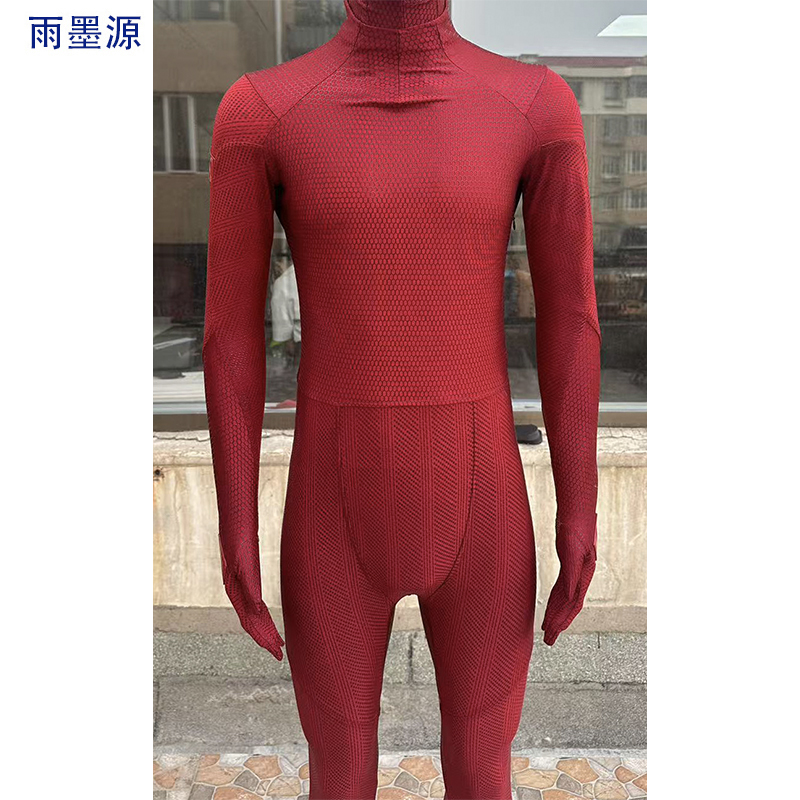 【雨墨源】丝印猩红蜘蛛侠底衣 无蓝色外套 量身订做