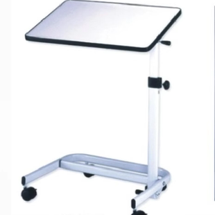 医用木质瘫痪病人床上吃饭桌移动升降餐桌不锈钢