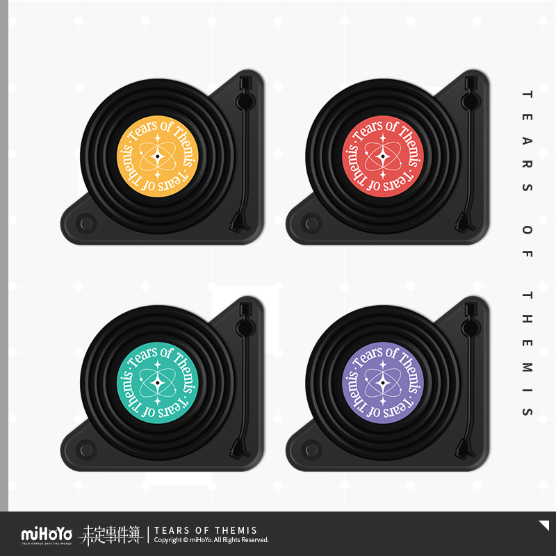 未定事件簿黑胶OST金属徽章