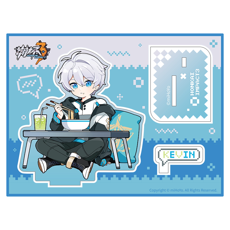 【米哈游/崩坏3】小不点英桀系列亚克力立牌凯文爱莉摆件 miHoYo