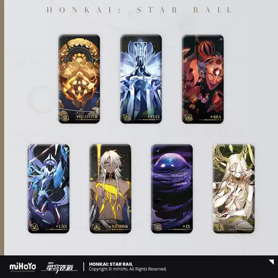 【Mihoyo/Honkai: Star Rail】A Collection of Badges from the Starry Sky Fable Series Mihoyo