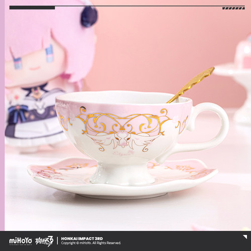无瑕惬语爱莉希雅印象杯碟套装