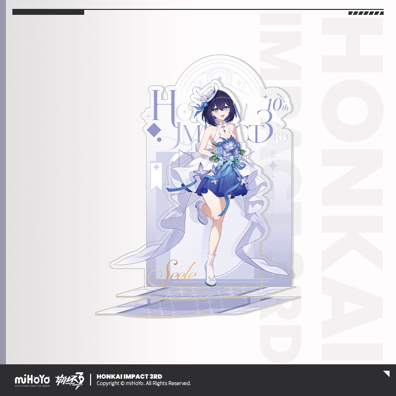 thumbnail for [miHoYo Honkai Impact 3] 10th Anniversary Star Invitation Gown Series Acrylic Standee miHoYo