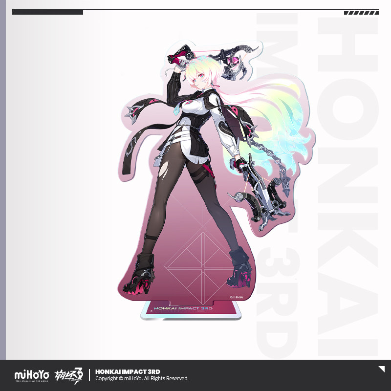 thumbnail for [miHoYo Honkai Impact 3] the second vertical painting series acrylic stand card Kiana Delisha miHoYo