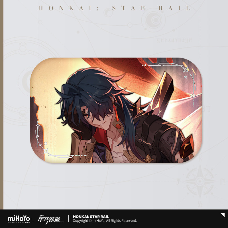thumbnail for [miHoYo Honkai: Star Dome Railway] Memories of Walking with You Series Tinplate Badge miHoYo