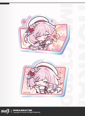【米哈游/崩坏3】HONKAI MEME亚克力徽章爱莉希雅琪亚娜 miHoYo