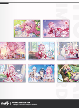 【米哈游/崩坏3】CG系列PET色纸爱莉希雅琪亚娜符华芽衣miHoYo