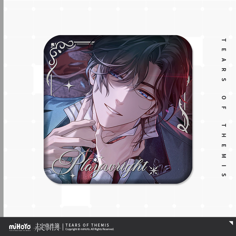 thumbnail for [miHoYo Undecided Case Files] Survivor Series 8cm Square Badge miHoYo
