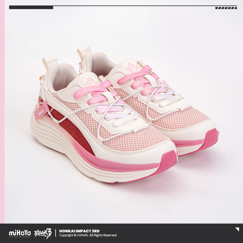 thumbnail for [miHoYo Honkai Impact 3] Hi Love Wish Fairy Series Themed Sneakers miHoYo