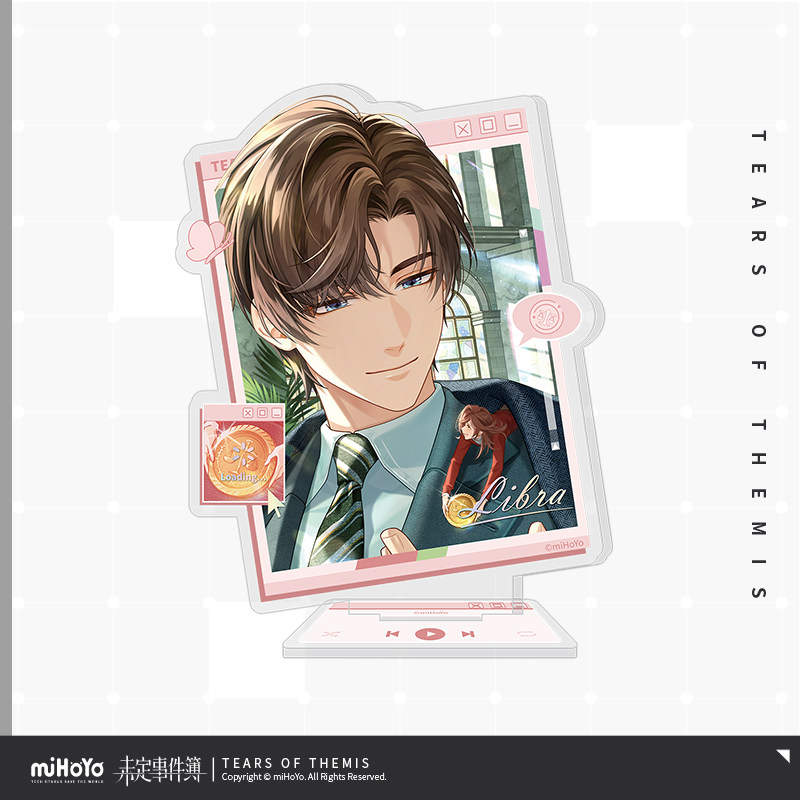 thumbnail for [miHoYo Undecided Event Book] Fingertip Words and Sweetheart Ballad Series Acrylic Stand MiHoYo