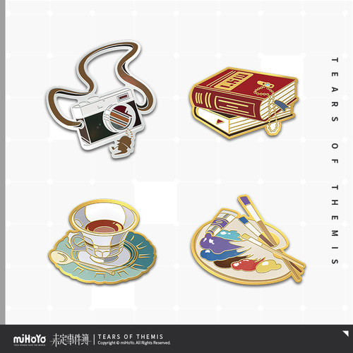 未定事件簿珍藏系列纪念金属徽章